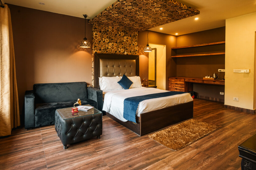 King room of 3bhk penthouse of hotel nirvana